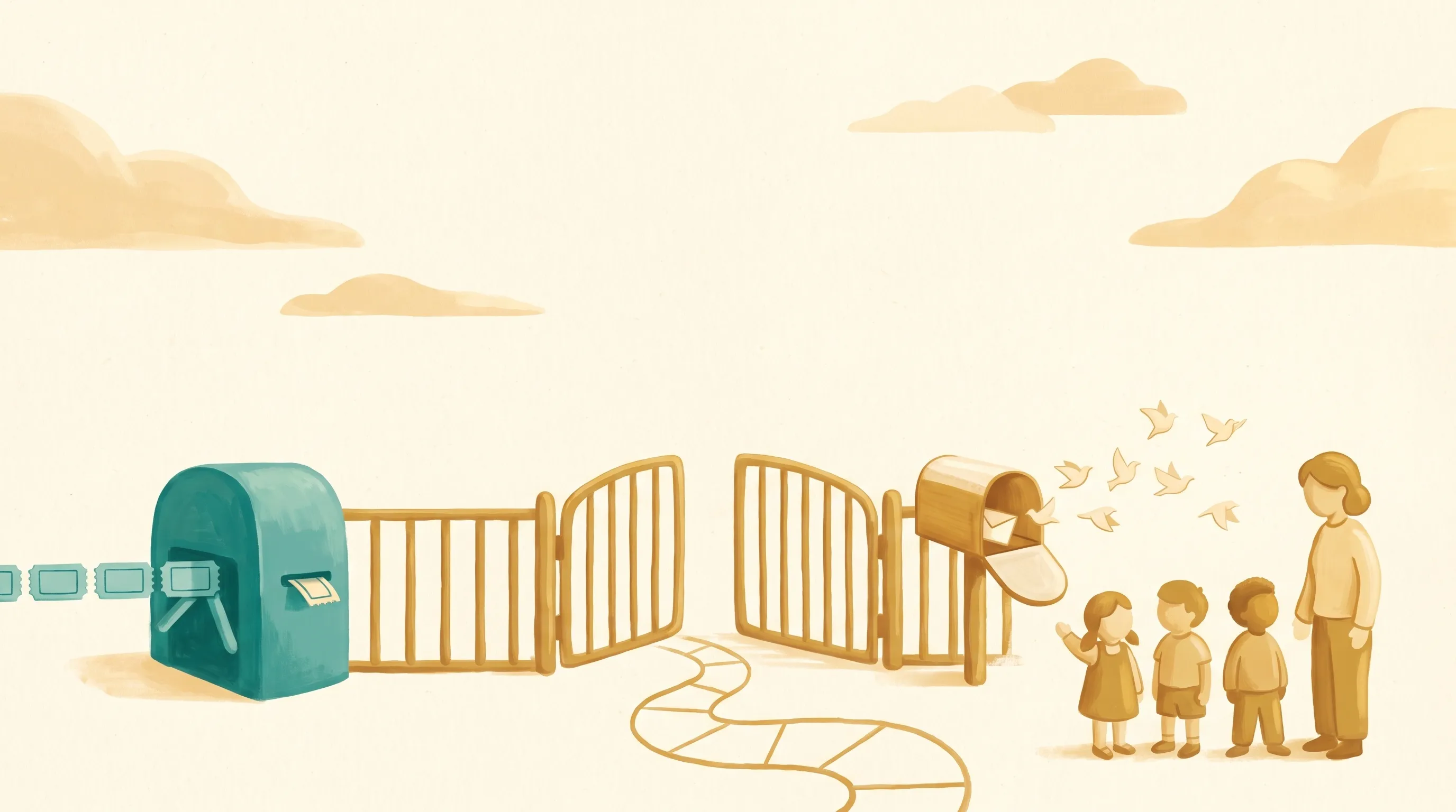 Portail famille périscolaire vs parent messaging app