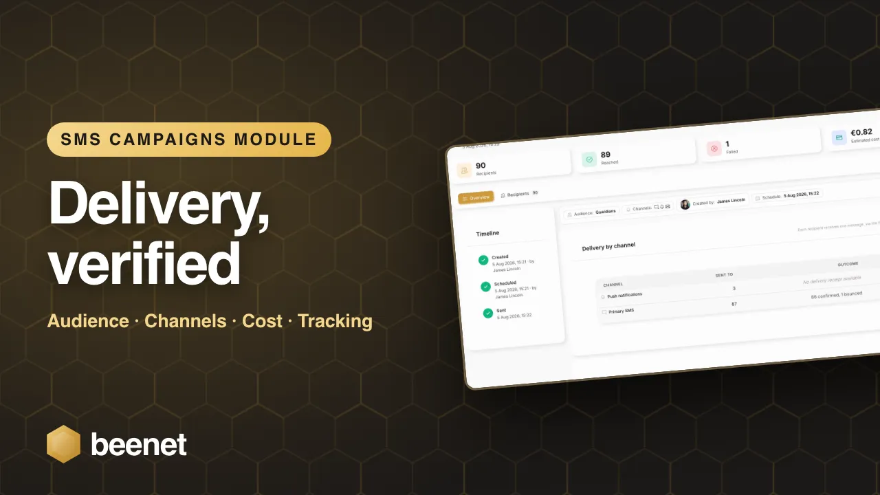 Preview of the BeeNet product demo